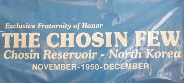 Poster from the Chosin Few reunion in San Diego, 2016