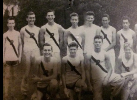 James Leonard in high school photograph