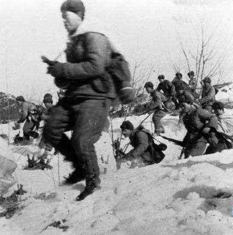 Chiese attack at Chosin