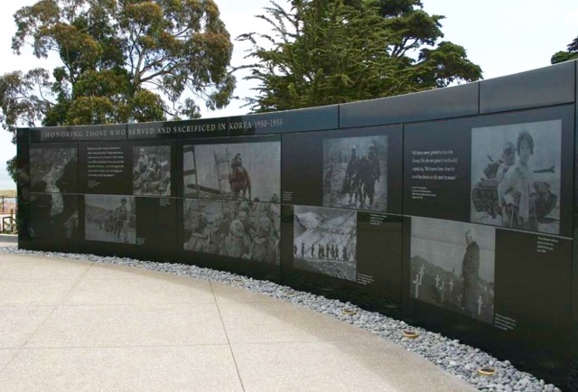 Korean War Memorial in San Francisco