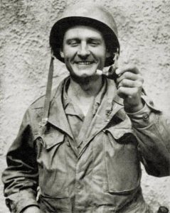 Chaplain Emil Kapaun, 8th Cavalry Regiment, before being captured on November 2, 1950.