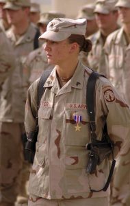 Silver Star recipient Leigh Ann Hester, US Army (PC: Wikipedia)