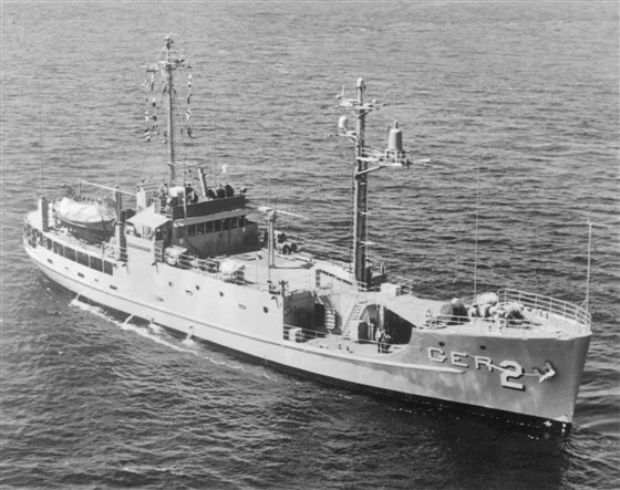 The USS Pueblo on Jan. 23, 1968 (PC: Bettman File)