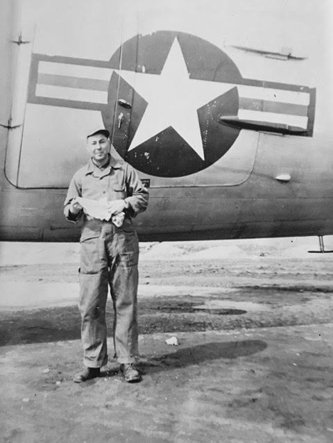 Buck Perry during the Korean War. (PC: Melannie Tyson)
