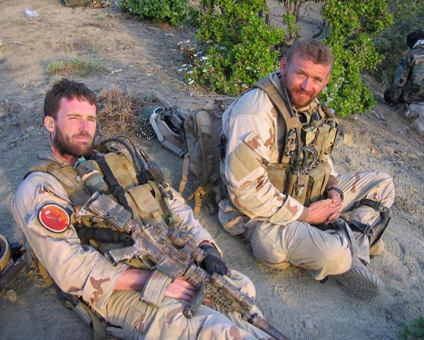 Lt. Michael P. Murphy and Sonar Technician -- Surface 2nd Class Matthew G. Axelson, 29, in Afghanistan. Both men were killed on June 28, 2005. (PC: US Navy)