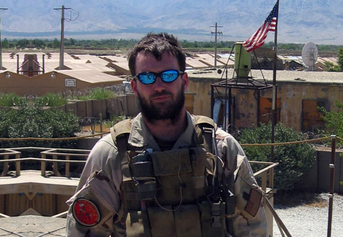 Lt. Murphy in Afghanistan. (PC: US Navy)