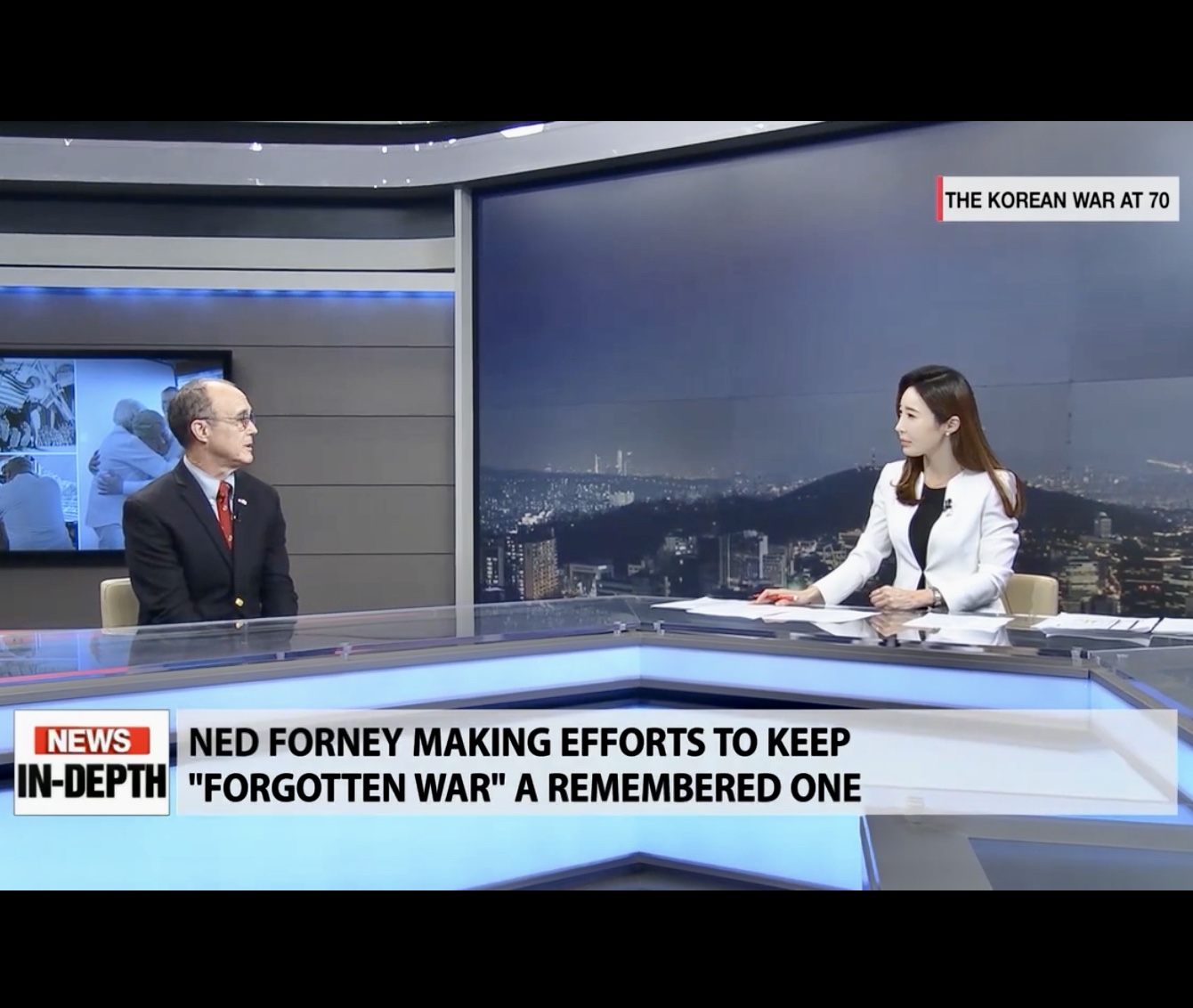 Ned's Interview with Arirang News on June 25, 2020, the 70th anniversary of the start of the Korean War. 