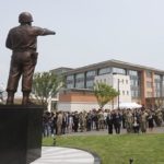 Gen. Walton H. Walker statue at Camp Humphreys