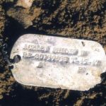 Dog tag of Philip Ackley