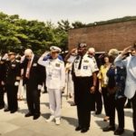 Saluting Fallen ROK Heroes at ROK Marine HQ