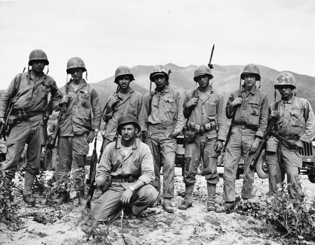 Marines in Korea, circa 1951